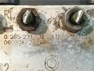 Second-hand car spare part abs for nissan note (e11e) 1.6 16v cat oem iam references 476609u100  