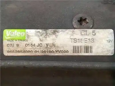 Second-hand car spare part starter motor for citroen c3 picasso 1.6 16v hdi fap oem iam references 9662854080  