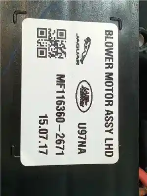 Peça sobressalente para automóvel em segunda mão motor de sofagem por jaguar xe 2.0 d referências oem iam mf1163602671  