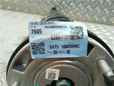 Peça sobressalente para automóvel em segunda mão amortecedor dianteiro esquerdo por jaguar xe 2.0 d referências oem iam gx7318b036mc  