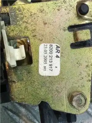 Second-hand car spare part front right door lock for dacia logan 1.6 cat oem iam references 8200213917  