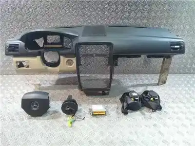 Peça sobressalente para automóvel em segunda mão kit airbag por mercedes-benz clase b 2.0 cdi referências oem iam a1698209926