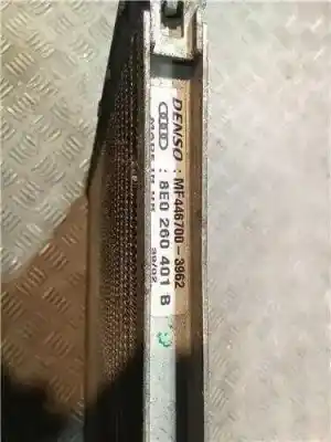 Peça sobressalente para automóvel em segunda mão condensador / radiador de sofagem / ar condicionado por audi a4 berlina (8e) 2.0 20v cat (alt) referências oem iam 8e0260401b  