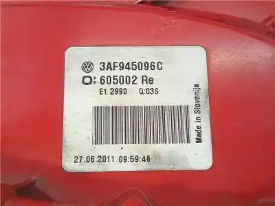 Автозапчасти б/у правый задний фонарь за volkswagen passat variant 2.0 tdi ссылки oem iam 3af945096c  