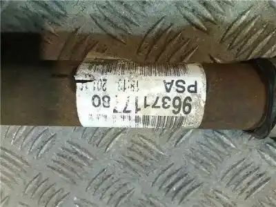 Pièce détachée automobile d'occasion transmission avant gauche pour citroen c4 berlina 1.6 16v hdi références oem iam 9637117780  