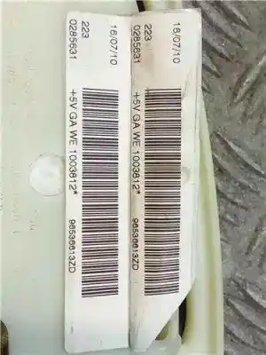 Gebrauchtes Autoersatzteil seitenairbag vorne links zum citroen c4 berlina 1.6 16v hdi oem-iam-referenzen 96536613zd  