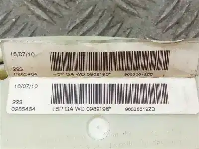 Pièce détachée automobile d'occasion airbag de porte avant droit pour citroen c4 berlina 1.6 16v hdi références oem iam 96536612zd  