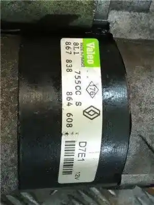 Автозапчасти б/у двигатель запускается за renault clio ii fase ii (b/cb0) 1.2 ссылки oem iam 867838  