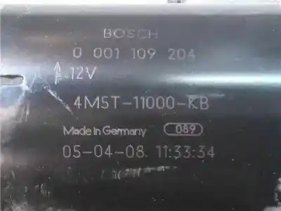 Second-hand car spare part starter motor for ford focus c-max (cap) 1.8 tdci turbodiesel cat oem iam references 4m5t11000kb  