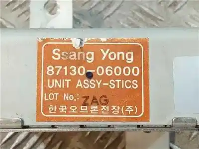 Second-hand car spare part electronic module for ssangyong korando 2.9 turbodiesel oem iam references 8713006000  