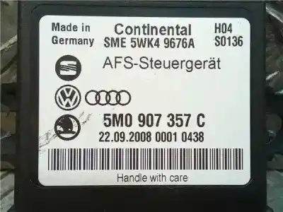 Second-hand car spare part light control unit for volkswagen passat variant 2.0 tdi oem iam references 5m0907357c  
