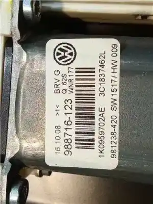 Автозапчасти б/у регулятор стекла переднего правого за volkswagen passat variant 2.0 tdi ссылки oem iam 1k0959702ae  