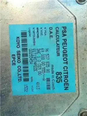 Second-hand car spare part steering control unit for citroen c3 1.4 premier oem iam references 9653783580  