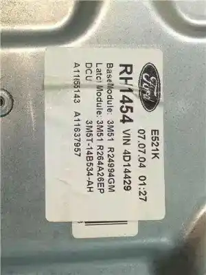 Автозапчастина б/у регулятор скла заднього правого для ford focus c-max 2.0 tdci посилання на oem iam 3m51r24994gm  