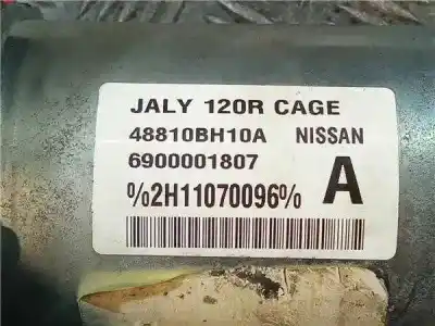 Second-hand car spare part steering column for nissan note (e11e) 1.6 16v cat oem iam references 48810bh10a  