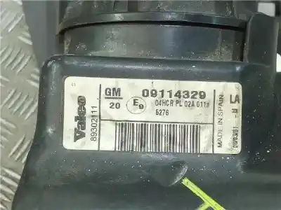 Gebrauchtes Autoersatzteil linker scheinwerfer zum opel corsa c z12xe oem-iam-referenzen 9114329  
