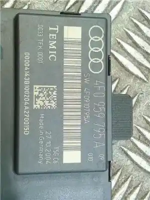 Автозапчасти б/у закрытый распределительный щит за audi a6 berlina (4f2) 3.0 v6 24v tdi ссылки oem iam 4f0959795a  