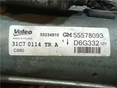 Peça sobressalente para automóvel em segunda mão motor de arranque por opel corsa e van 1.3 cdti referências oem iam 55578093  