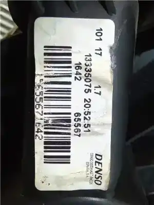 Second-hand car spare part heater blower motor for opel corsa e van 1.3 cdti oem iam references 13335075  