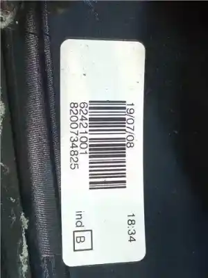 Pezzo di ricambio per auto di seconda mano lampada posteriore sinistra per dacia sandero 1.6 cat riferimenti oem iam 8200734825  