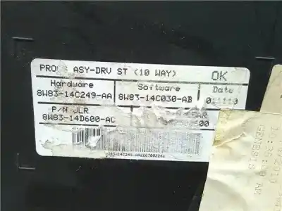 Second-hand car spare part electronic module for jaguar xf ajv6d oem iam references 8w8314c249aa  