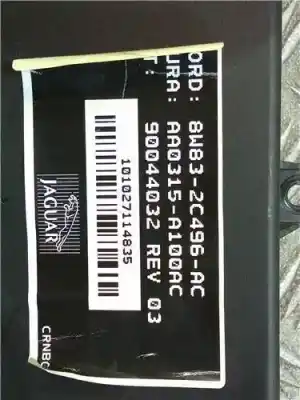 Second-hand car spare part electronic module for jaguar xf ajv6d oem iam references 8w832c496ac  