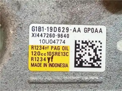 Pezzo di ricambio per auto di seconda mano compressore aria condizionata per ford ka+ (cdu) yskd riferimenti oem iam g1b119d629aa  