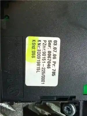 Pezzo di ricambio per auto di seconda mano controllo riscaldamento / aria condizionata per volkswagen phaeton (3d2/3d8) bmk riferimenti oem iam 3d0919815l  