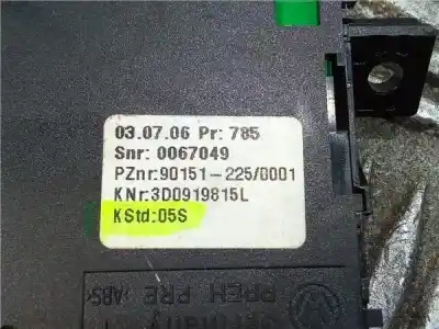 Pezzo di ricambio per auto di seconda mano controllo riscaldamento / aria condizionata per volkswagen phaeton (3d2/3d8) bmk riferimenti oem iam 3d0919815l  