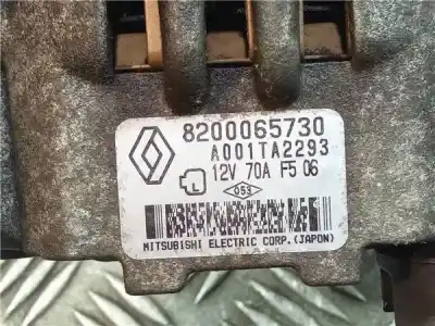 Автозапчастина б/у генератор для renault clio ii fase ii (b/cb0) g/d4f b7 посилання на oem iam 8200065730  