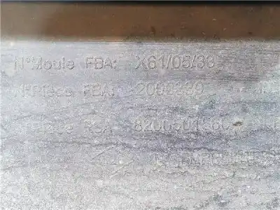 Gebrauchtes Autoersatzteil schutzabdeckung zum renault kangoo ii (f/kw0) 1.5 furgon compact comfort [1.5 ltr. - 63 kw dci diesel cat] oem-iam-referenzen 8200501560  