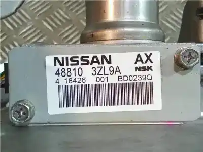 Second-hand car spare part steering column for nissan pulsar (c13m) (2014+) 1.2 sport edition [1.2 ltr. - 85 kw 16v cat] oem iam references 488103zl9a 418426/hz44443/electrica 