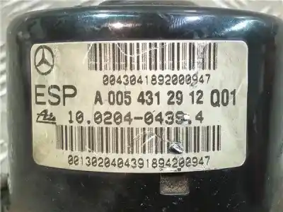 Pezzo di ricambio per auto di seconda mano abs per mercedes-benz clase c (w203) familiar 2.2 cdi cat 122 cv / 90 kw riferimenti oem iam a0054312912 10020404394/a0345457732/10092515743 