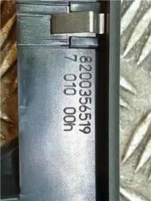 Pezzo di ricambio per auto di seconda mano INTERRUTTORE ALZACRISTALLI ANTERIORE SINISTRO per RENAULT CLIO III (BR0/1, CR0/1)  Riferimenti OEM IAM 8200356519  