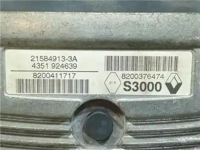 Peça sobressalente para automóvel em segunda mão centralina de motor uce por renault modus i (2004+) 1.6 confort dynamique [1.6 ltr. - 82 kw 16v] referências oem iam 8200376474  215849133a