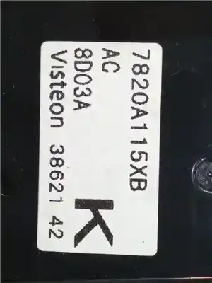 Pezzo di ricambio per auto di seconda mano controllo riscaldamento / aria condizionata per mitsubishi outlander (cw0) 2.2 di-d cat riferimenti oem iam 7820a115xb  3862142