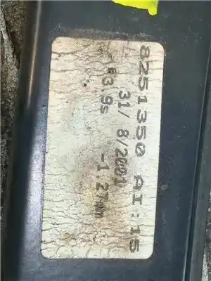 Second-hand car spare part passenger side right window regulator for bmw serie 3 compacto (e46) 2.0 320td oem iam references 8251350 2 pins/3p 130821928