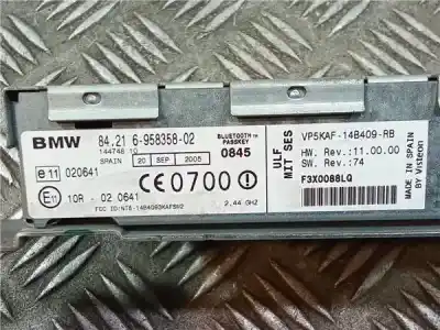 Second-hand car spare part audio system / radio cd for bmw x3 (e83) 3.0d oem iam references 84216958358  
