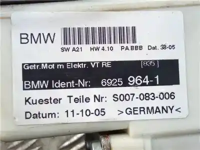 Second-hand car spare part passenger side right window regulator for bmw x3 (e83) 3.0d oem iam references 69259641 6 pins/5p s007083006