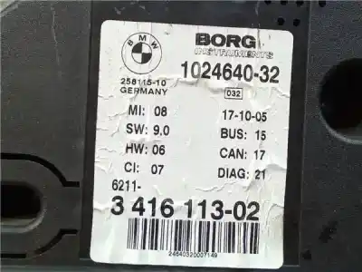 Peça sobressalente para automóvel em segunda mão quadrante por bmw x3 (e83) 3.0d referências oem iam 62113416113  102464032