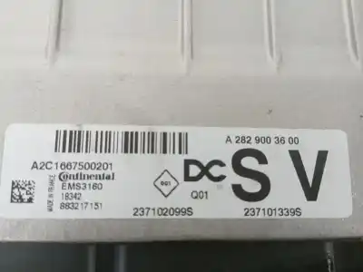 Автозапчастина б/у ебу контролер двигуна для renault captur i (j5_, h5_) 0.9 tce 90 посилання на oem iam 237102099s  a2c1667500201 Автозапчастина б/у ебу контролер двигуна для renault captur i (j5_, h5_) 0.9 tce 90 посилання на oem iam 237102099s  a2c1667500201