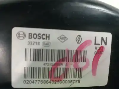 Автозапчасти б/у тормозной серво за renault captur i (j5_, h5_) 0.9 tce 90 ссылки oem iam 472104789r   Автозапчасти б/у тормозной серво за renault captur i (j5_, h5_) 0.9 tce 90 ссылки oem iam 472104789r