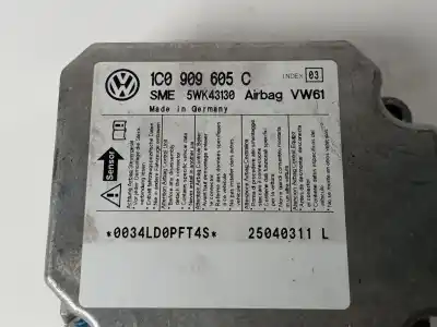 Gebrauchtes Autoersatzteil steuergerät airbag zum volkswagen passat b5.5 (3b3) 1.9 tdi oem-iam-referenzen 1c0909605c  