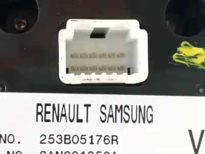 Автозапчасти б/у переключатель управления радио за renault grand scénic iii (jz0/1_) 1.6 dci (jz00 jz12) ссылки oem iam 253b0000r  