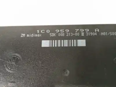 Peça sobressalente para automóvel em segunda mão módulo de confort / bsi /bcm por volkswagen passat b5.5 (3b3) 1.9 tdi referências oem iam 1c0959799a  
