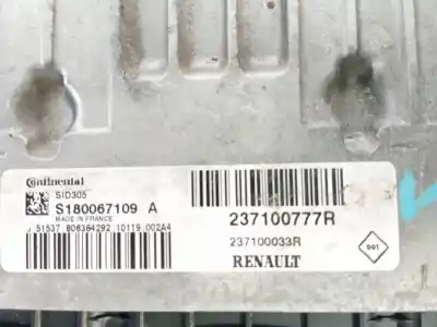 Автозапчасти б/у блок управления двигателем за renault megane iii fastback (bz0/1_, b3_) 1.5 dci ссылки oem iam 237100777r  s180067109a Автозапчасти б/у блок управления двигателем за renault megane iii fastback (bz0/1_, b3_) 1.5 dci ссылки oem iam 237100777r  s180067109a