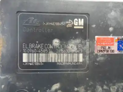 Second-hand car spare part abs for opel astra j (p10) 1.7 cdti (68) oem iam references 13412554  