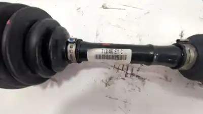 Автозапчасти б/у передняя левая трансмиссия за porsche cayenne (typ 9pa) s ссылки oem iam 7l0407271c  