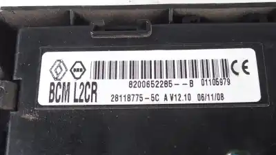 Second-hand car spare part fuse box unit for renault clio iii * oem iam references 8200652285b  