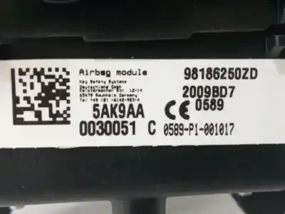 Автозапчасти б/у передняя левая подушка безопасности за ds ds 7 crossback (j_) 2.0 bluehdi 180 (jjehzr) ссылки oem iam 98186250zd  